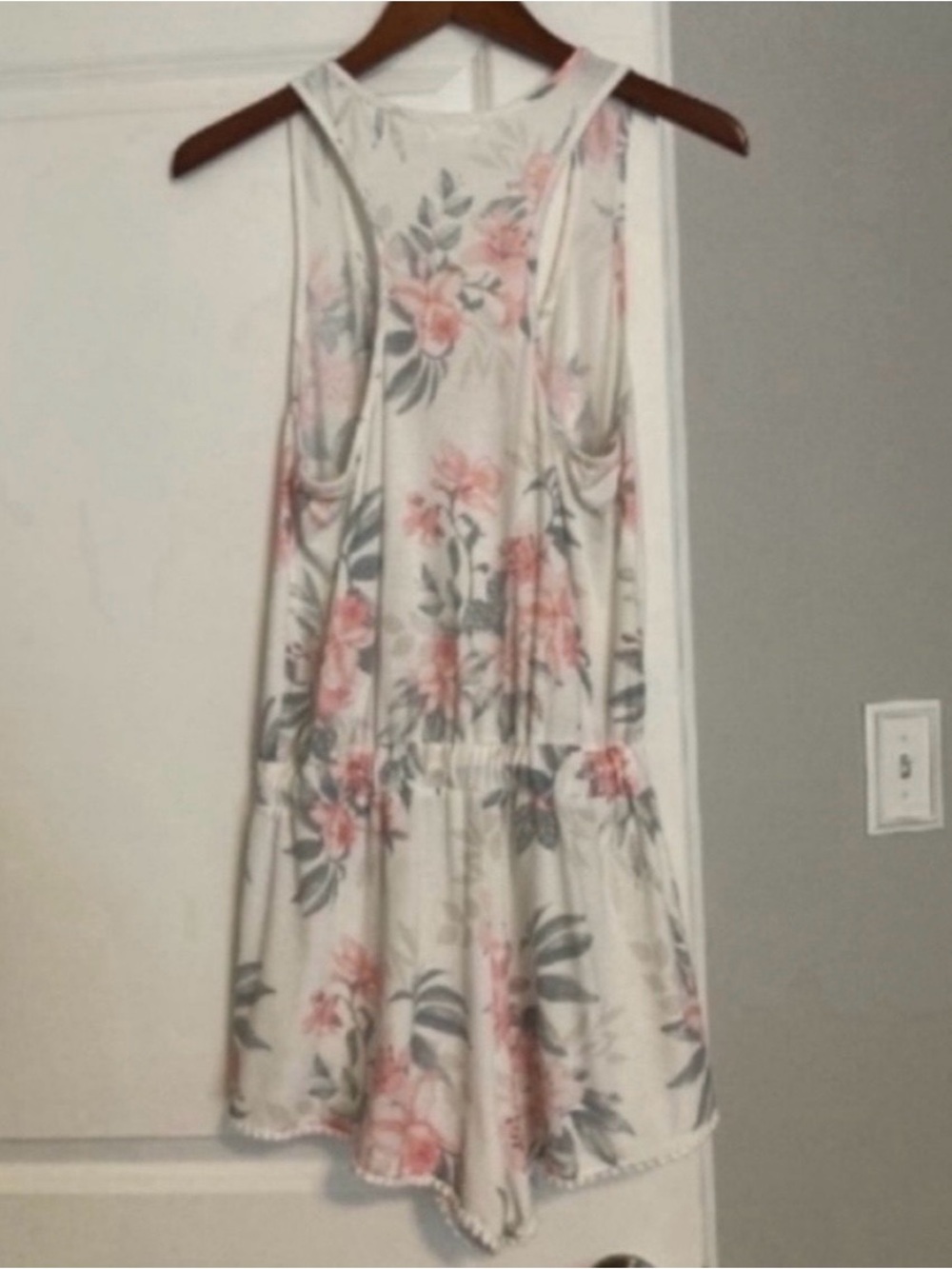 Altar’d State Floral Racerback Romper - Picture 3 of 3